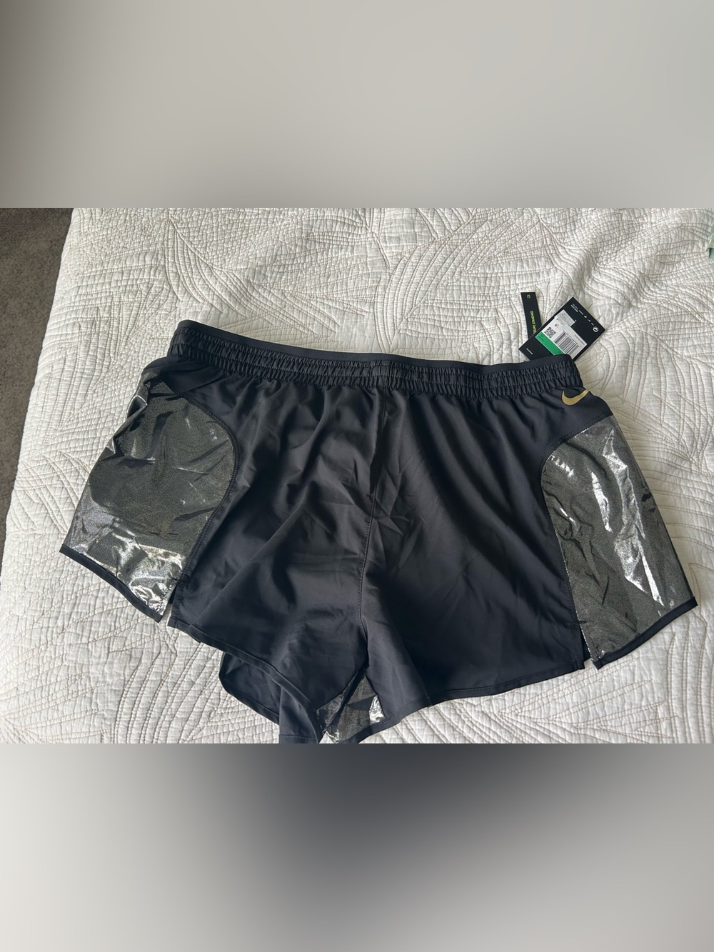 Nike Black Athletic Running Shorts